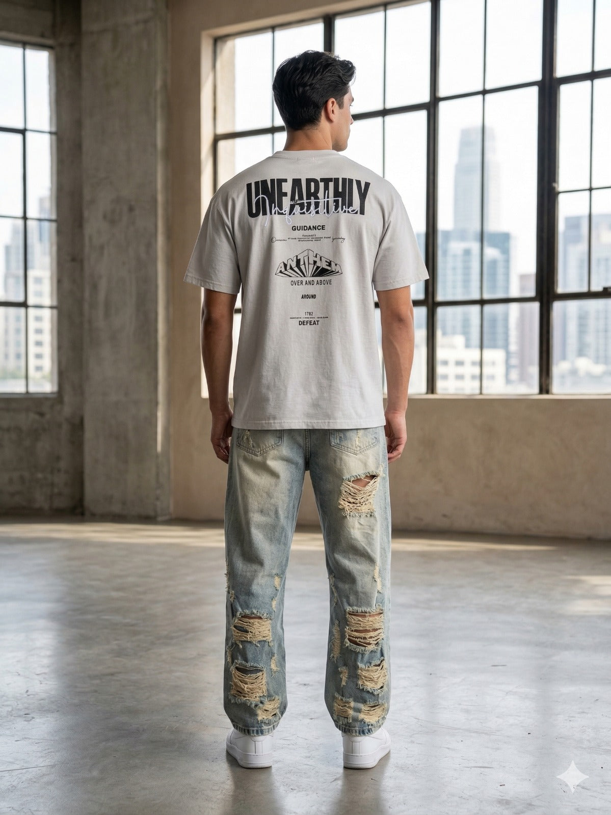 Playera Oversize Guidance – Estilo con Dirección