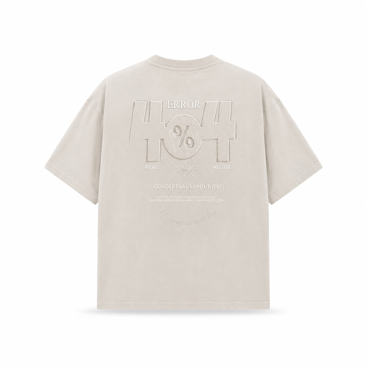 Playera Error 404 Oversize – Diseño Urbano