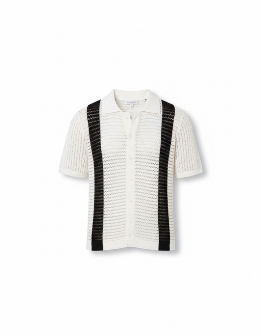 CAMISA DB PERFORACIÓN CORTE BOXY