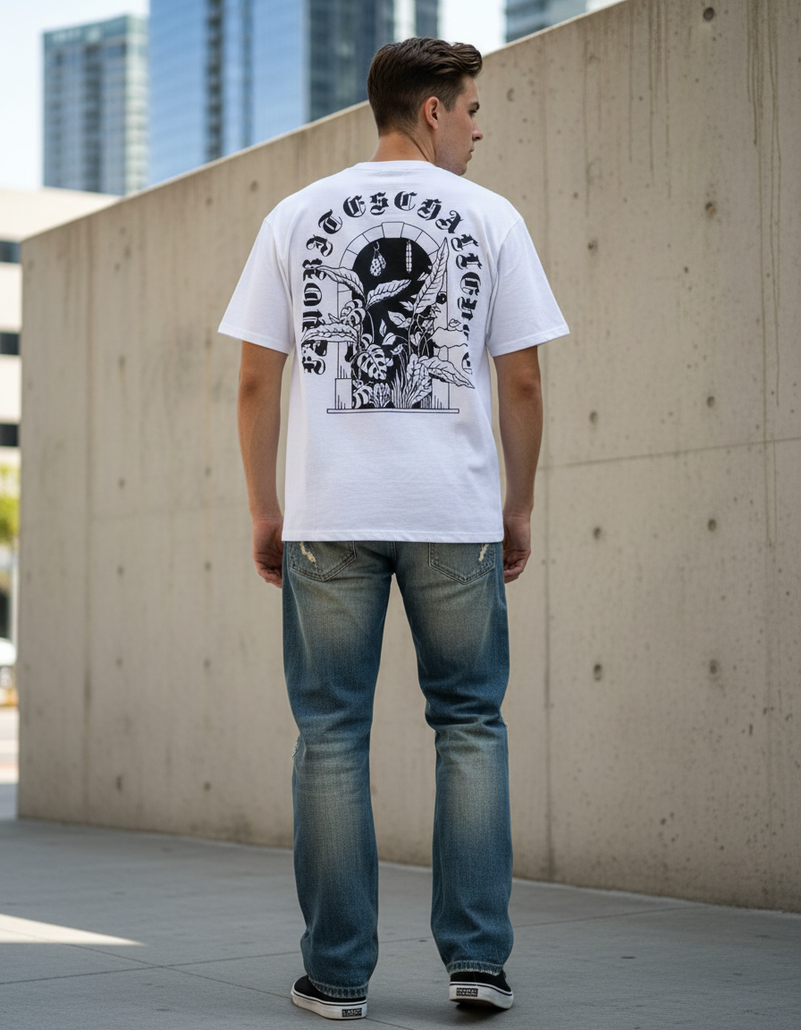 PLAYERA OVERSIZE PLANTS