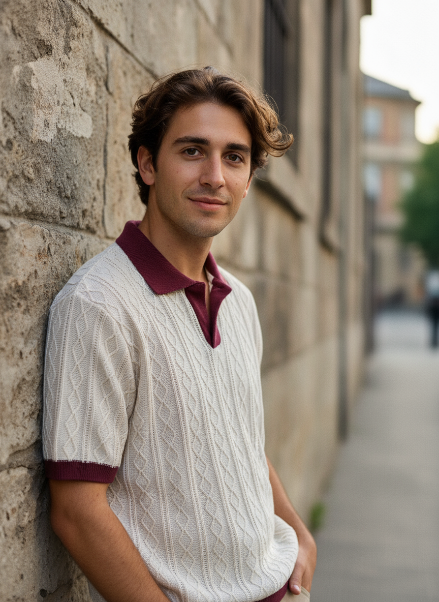 POLO MONACO DB: POLO ELEGANTE Y COMODA PARA HOMBRE MODERNO