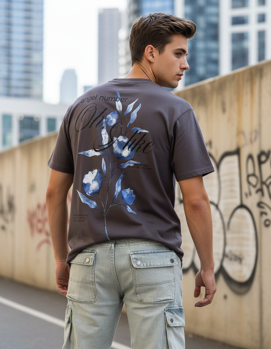 Playera “Oh, I Like” Oversize – Estilo Relajado con Actitud