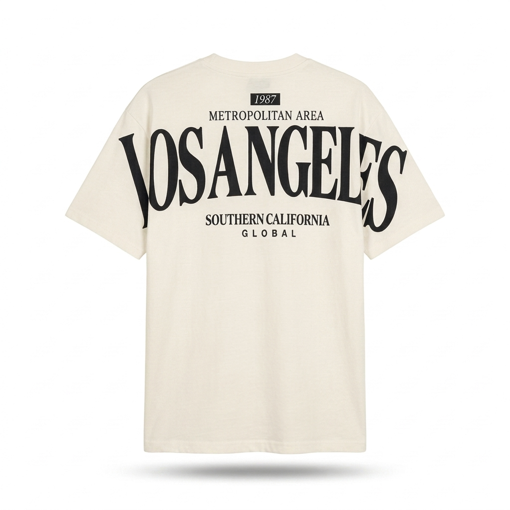 PLAYERA OVERSIZE LOS ANGELES