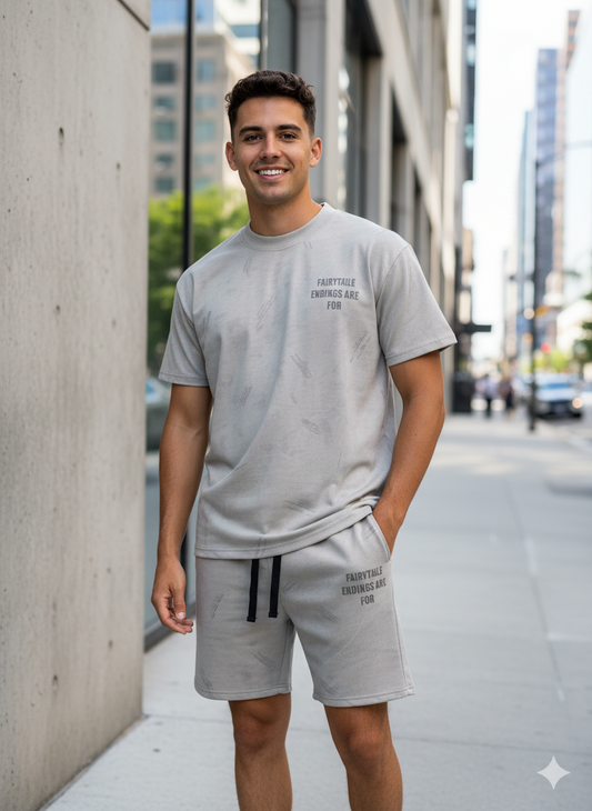 Set Conjunto Casual con Estampado Tipográfico – Edición Premium