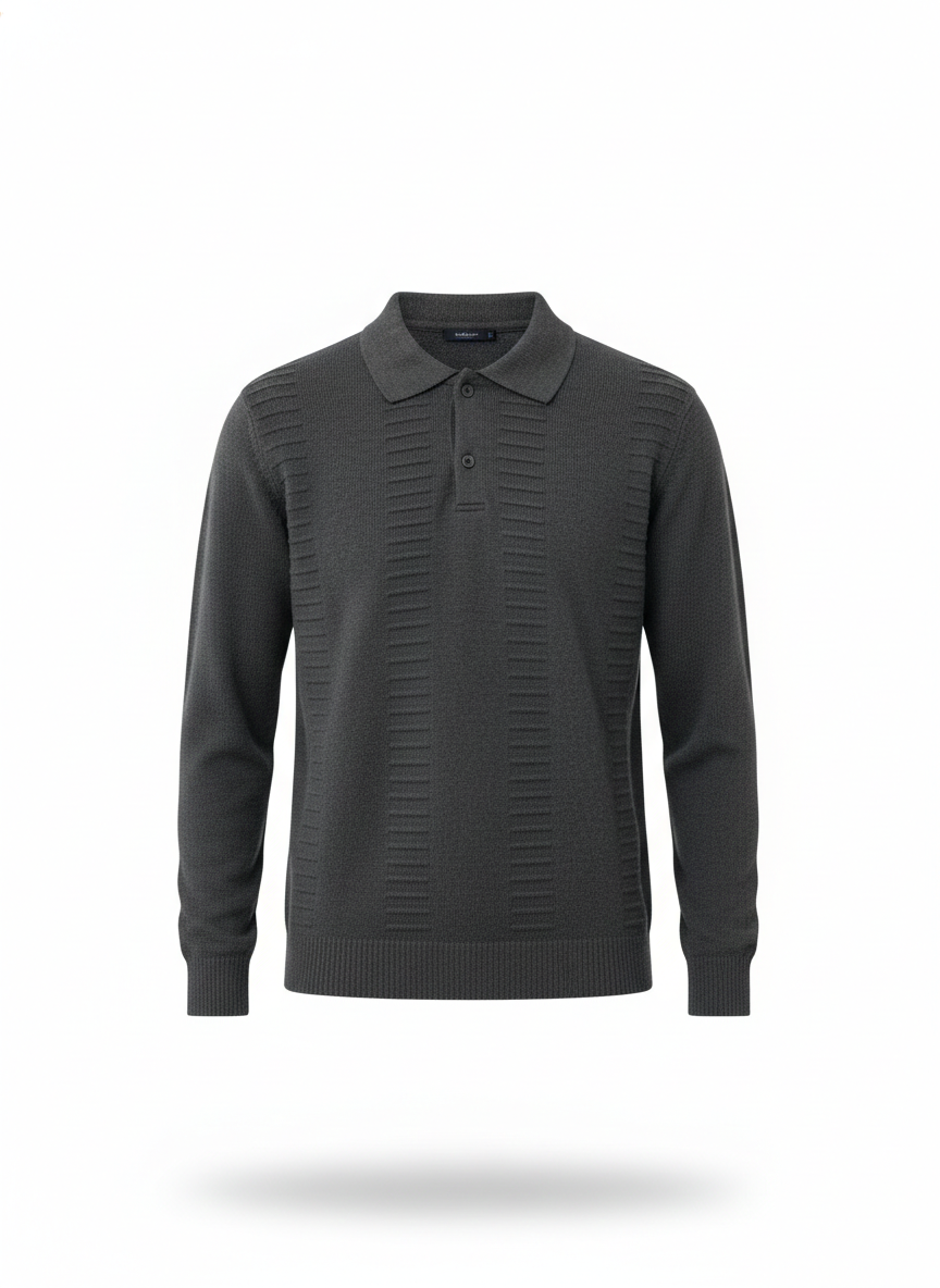 PLAYERA POLO DB CON BOTÓN ML