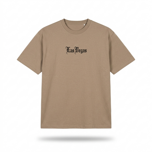 Playera Oversize “Las Vegas” – Estilo Urbano con Actitud Nocturna