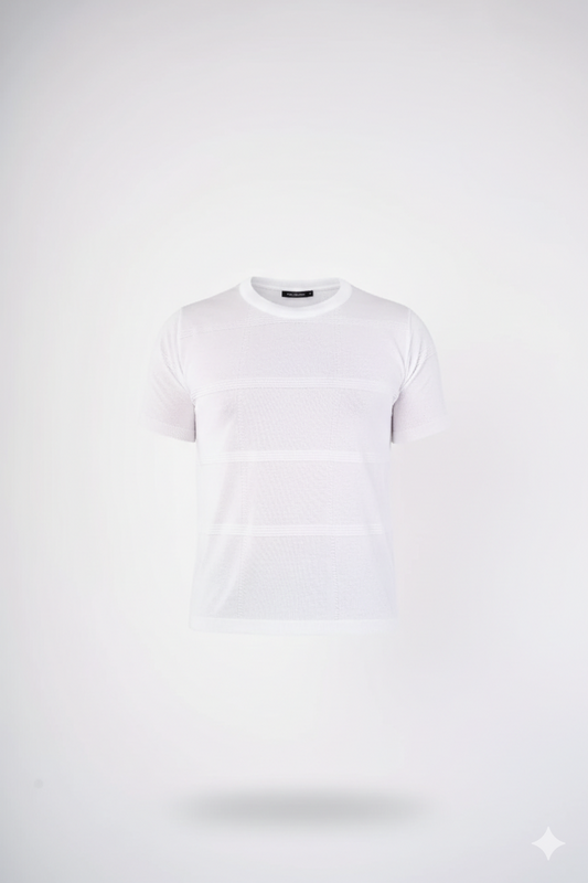 PLAYERA TEJIDA TIPO OLD MONEY
