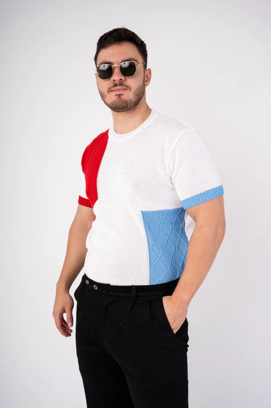 PLAYERA TEJIDA BELMONT