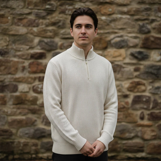 SUETER CUELLO TORTUGA CON CIERRE