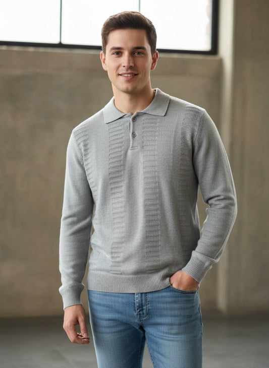 PLAYERA POLO DB CON BOTÓN ML