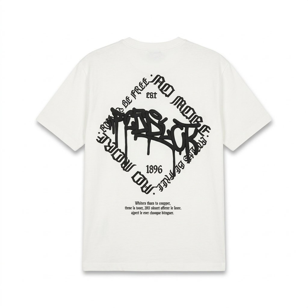 Playera Over Be Free