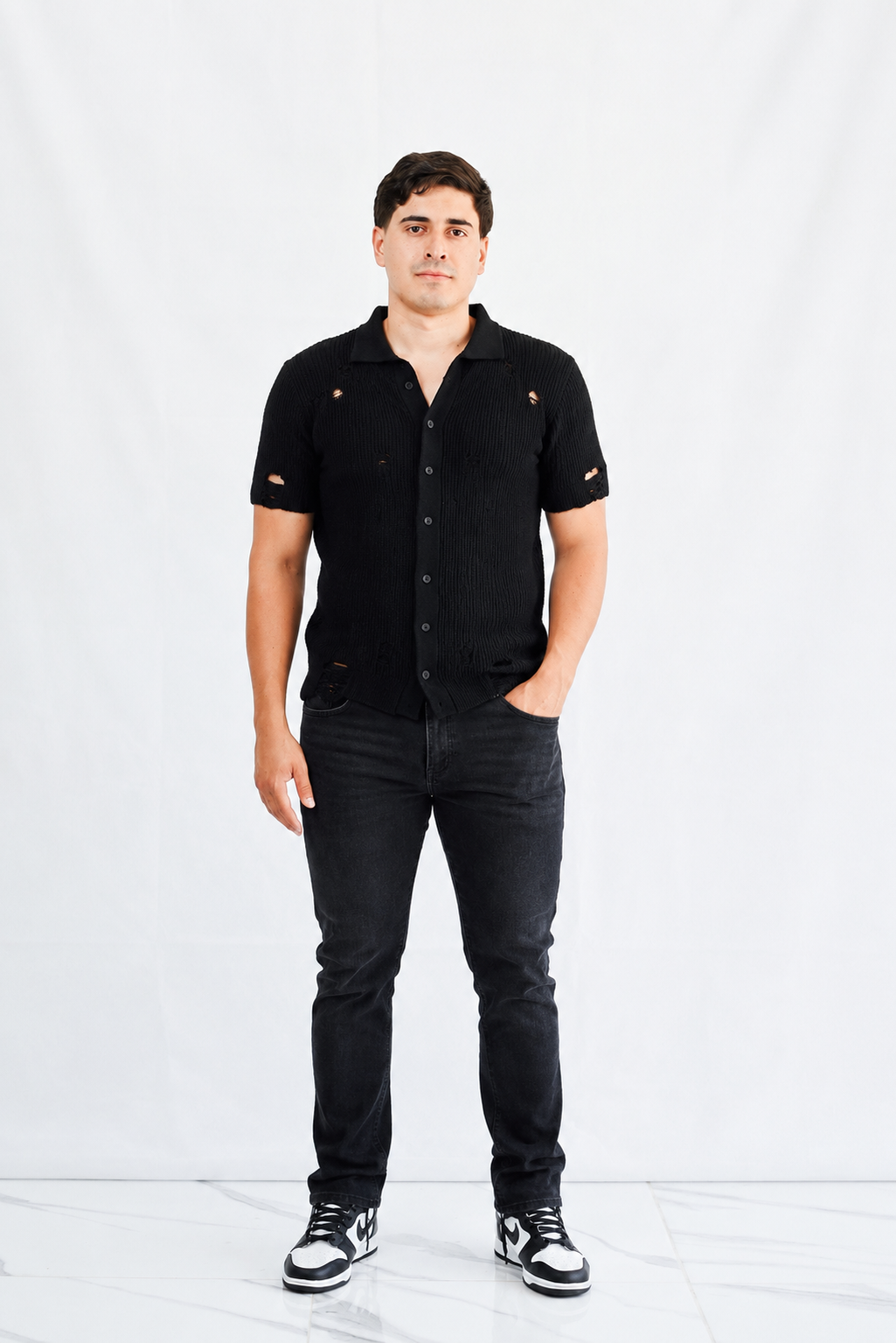 PLAYERA DB CON DESTRUCCIÓN