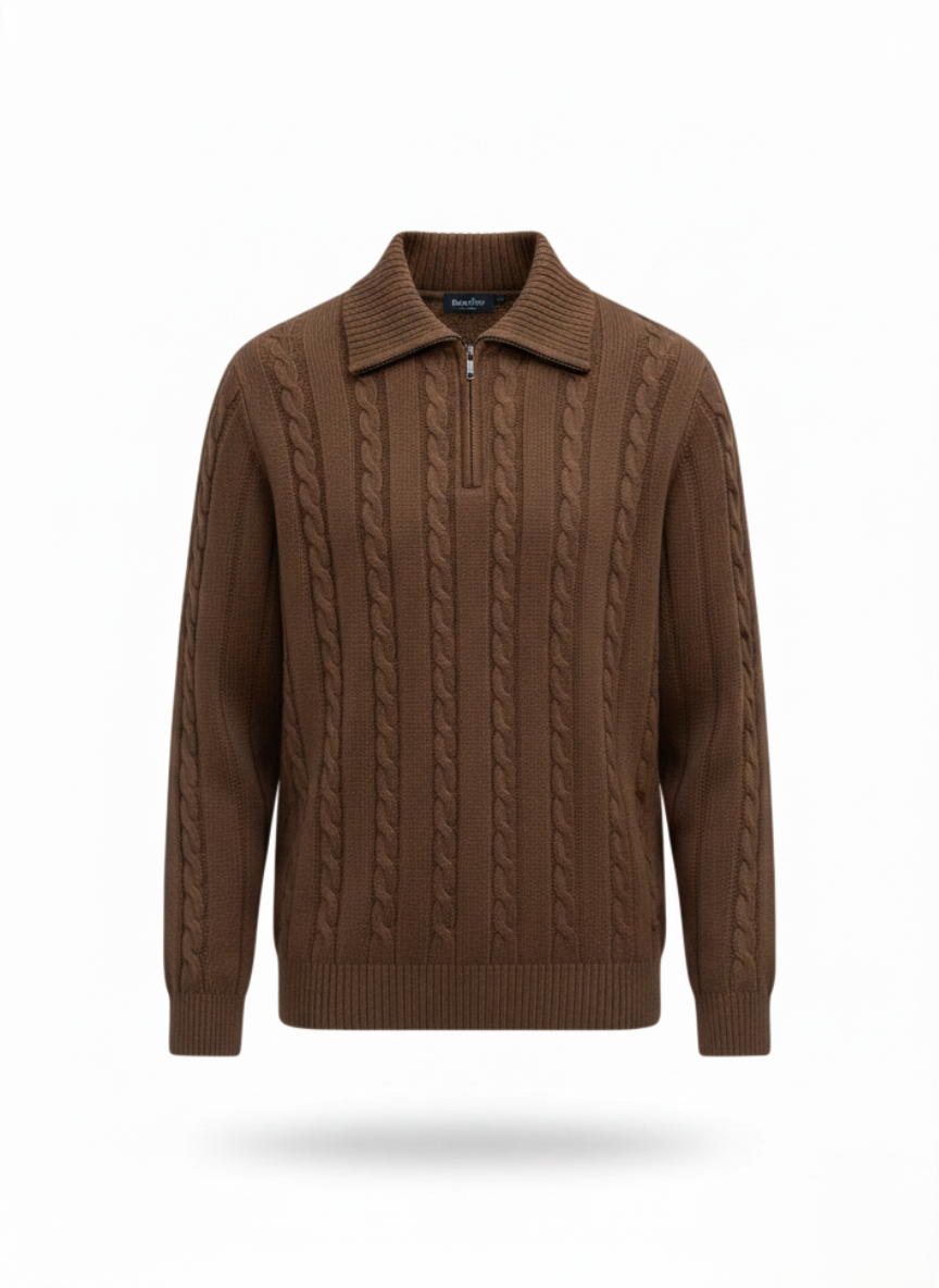 SUETER POLO TRENZA