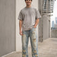 Playera Oversize Origin con Cadena – Street Style Premium