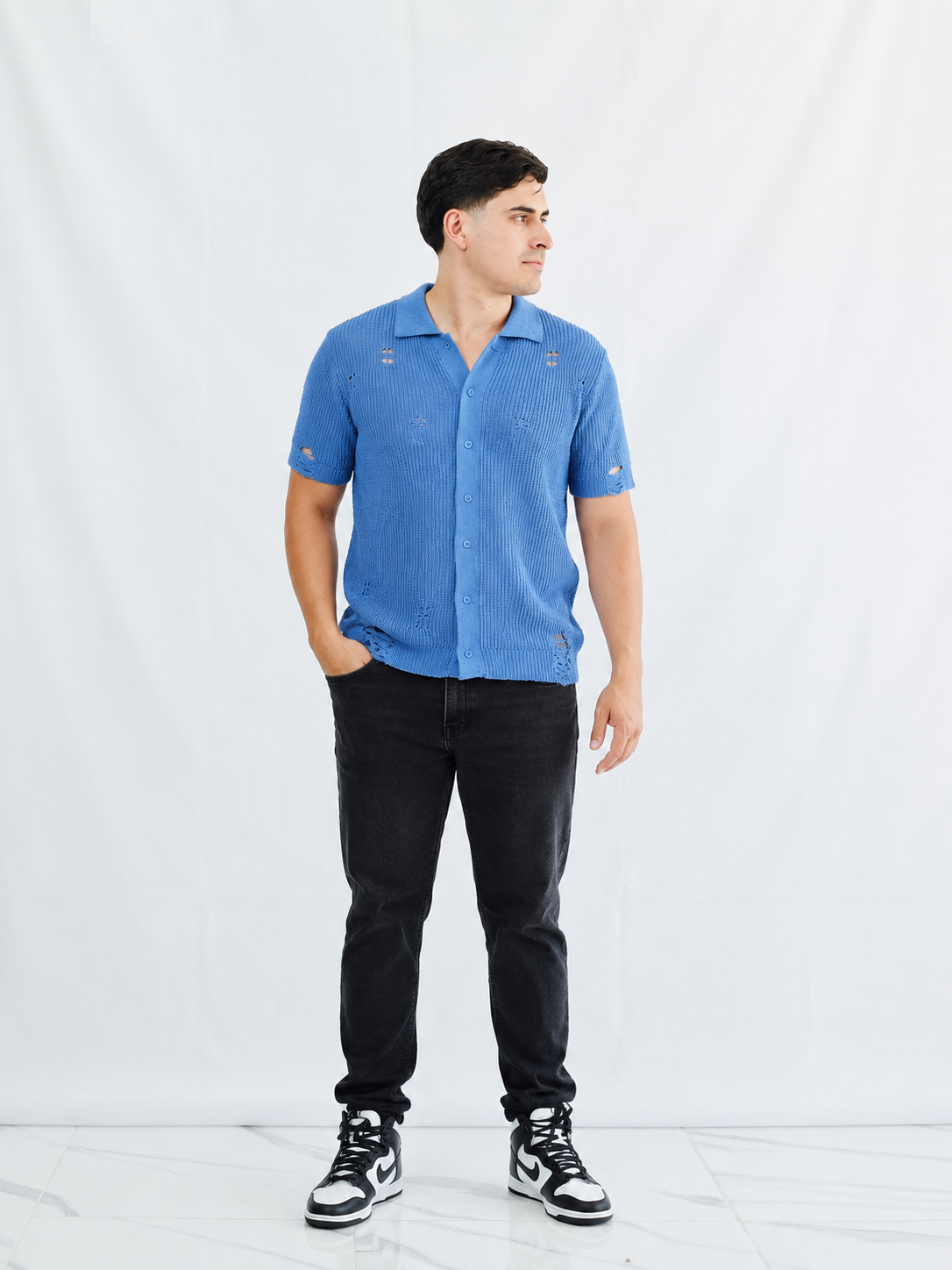 PLAYERA DB CON DESTRUCCIÓN