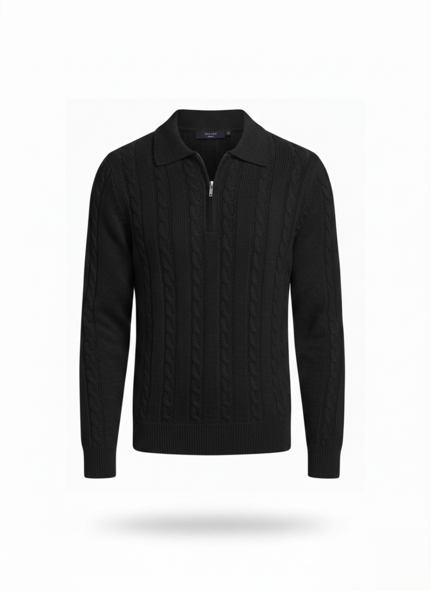 SUETER POLO TRENZA