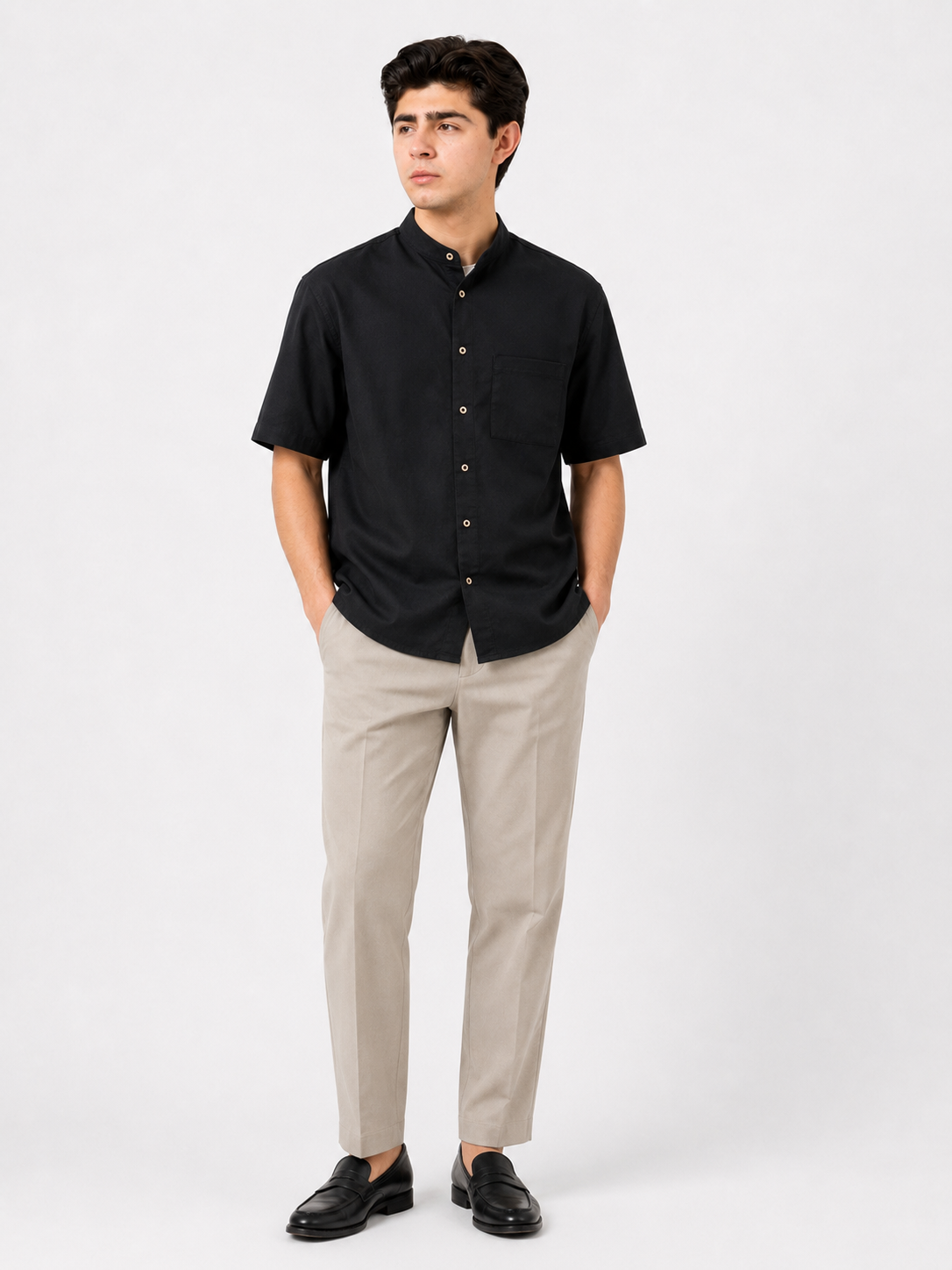 Camisa de Lino DB – Elegancia Natural y Frescura Premium