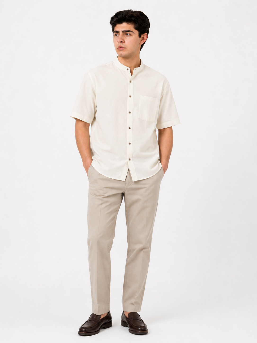 Camisa de Lino DB – Elegancia Natural y Frescura Premium