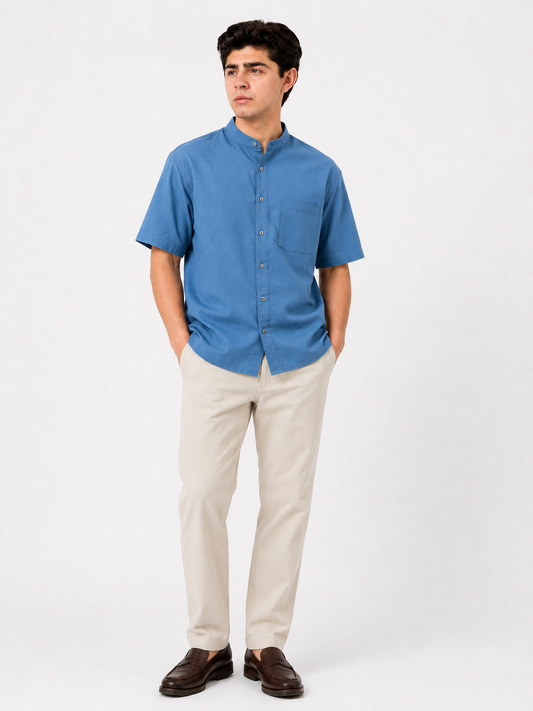 Camisa de Lino DB – Elegancia Natural y Frescura Premium