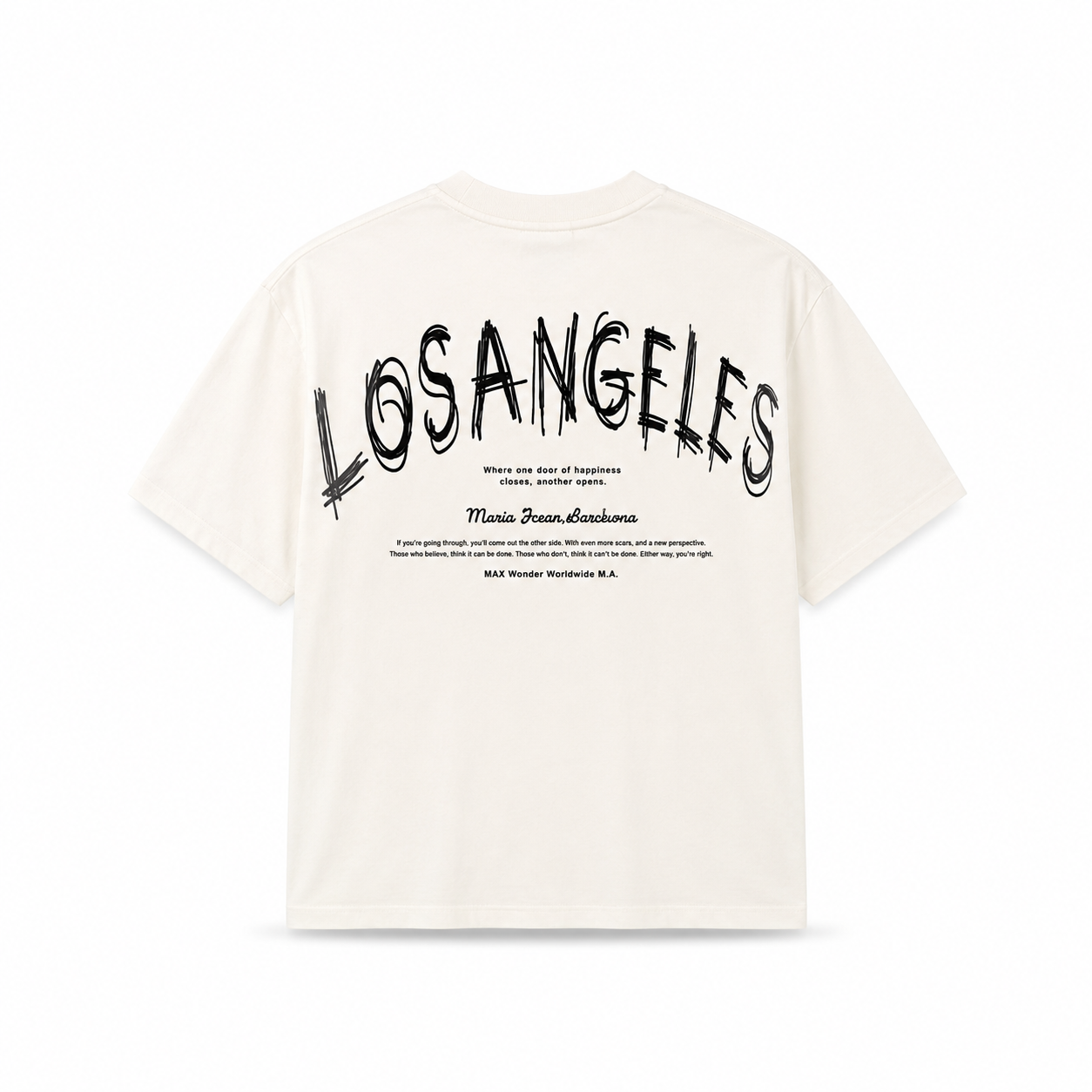 Playera Los Angeles Oversize – Estilo Urbano