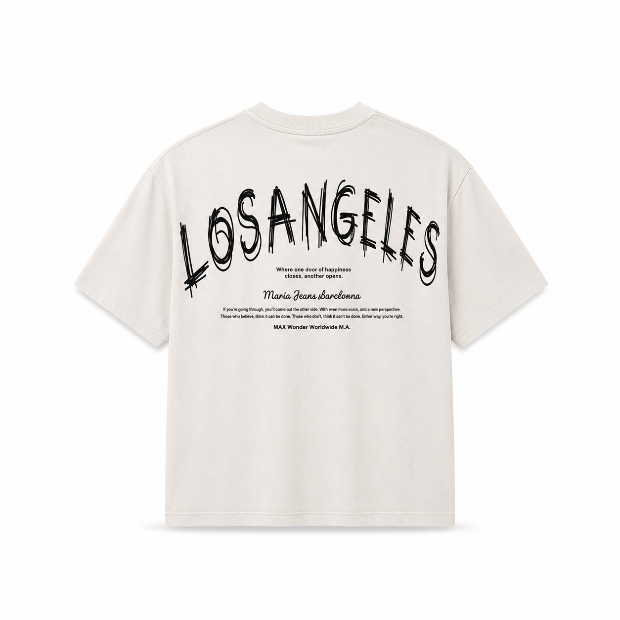 Playera Los Angeles Oversize – Estilo Urbano