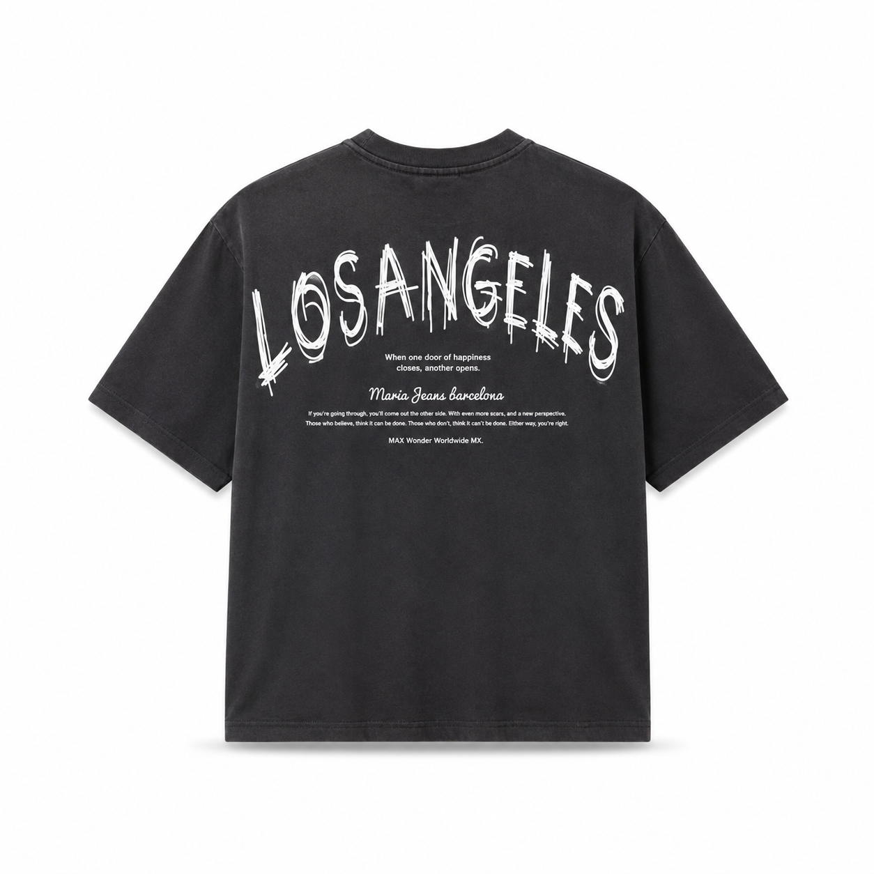 Playera Los Angeles Oversize – Estilo Urbano