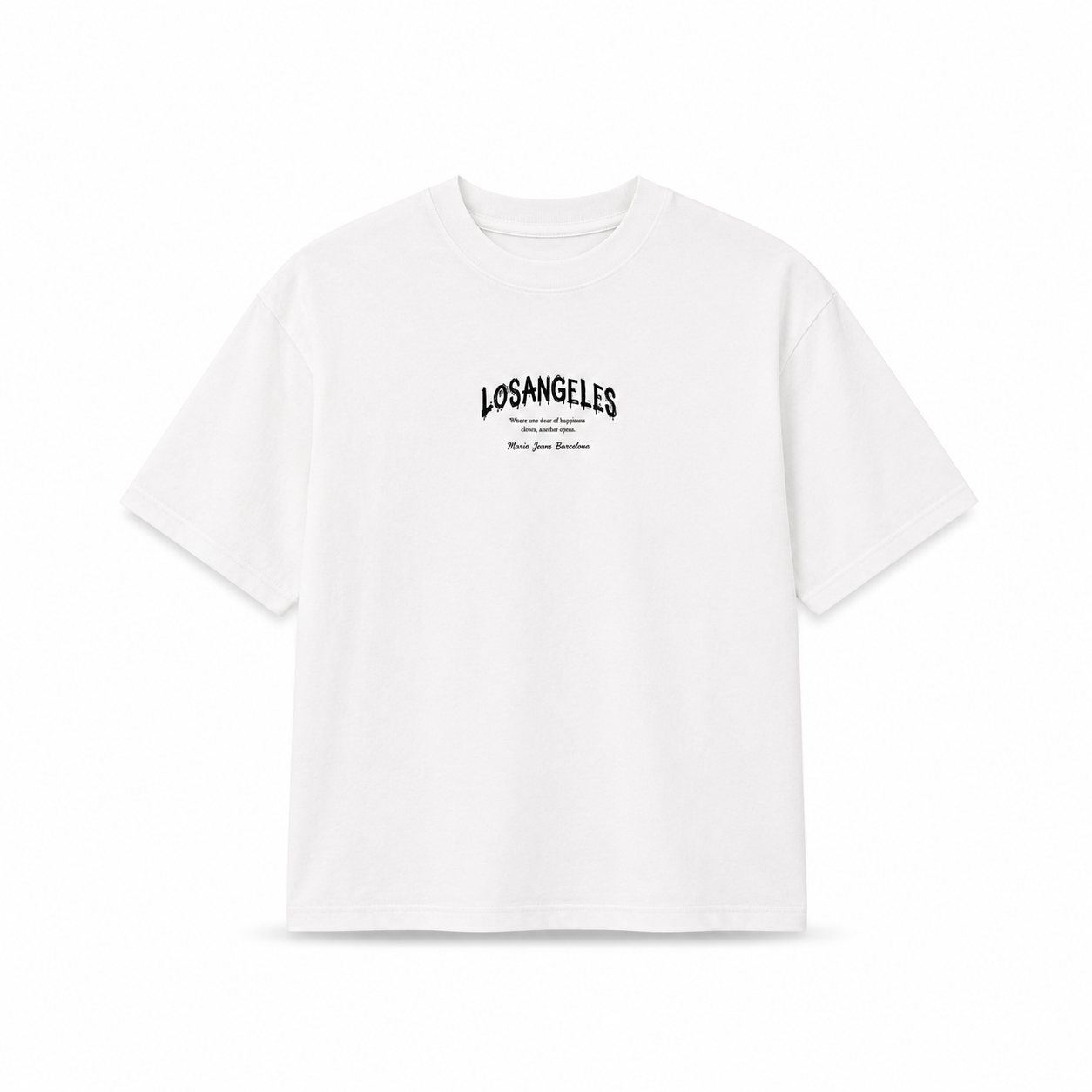 Playera Los Angeles Oversize – Estilo Urbano