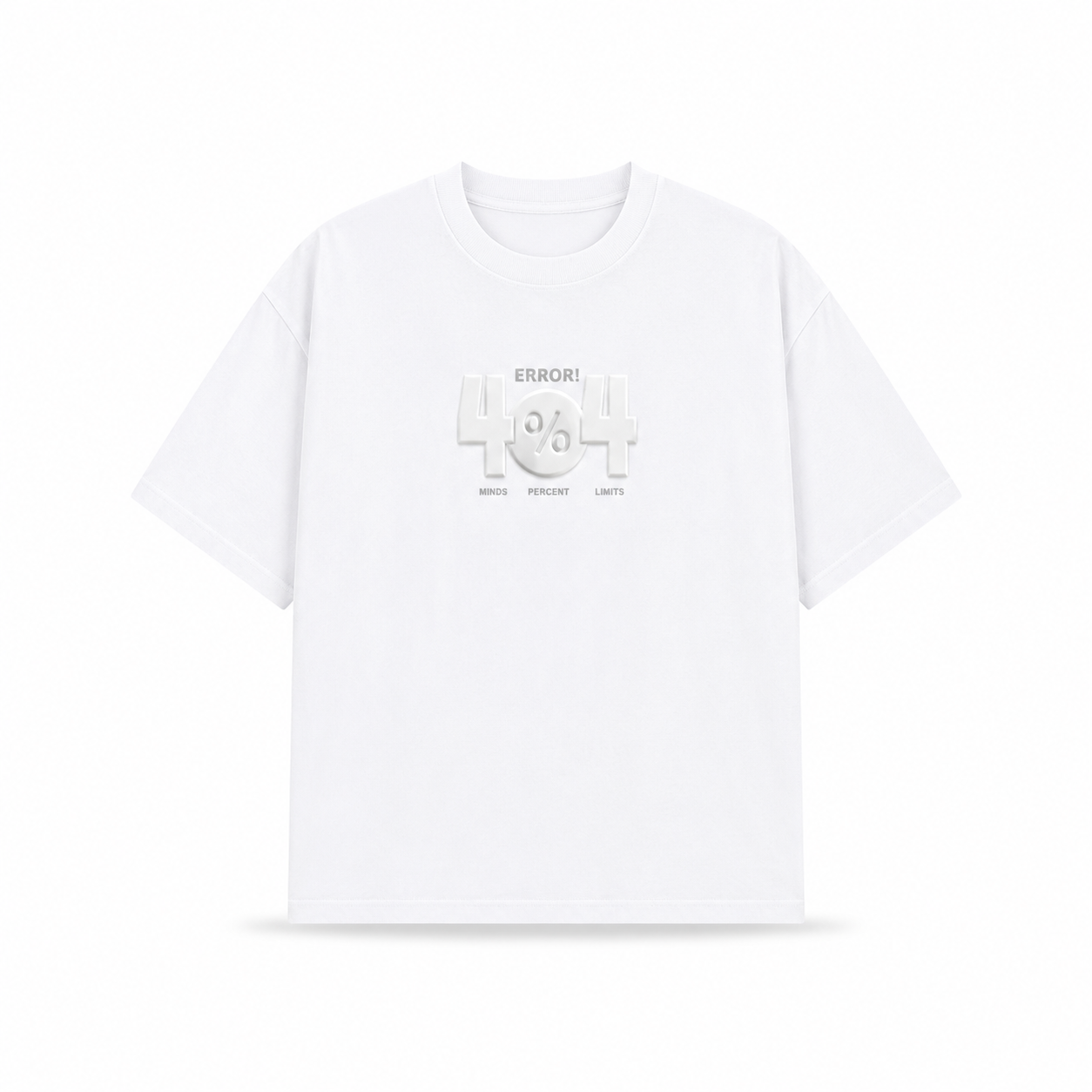 Playera Error 404 Oversize – Diseño Urbano