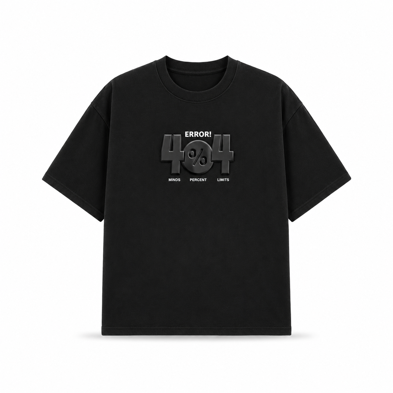Playera Error 404 Oversize – Diseño Urbano