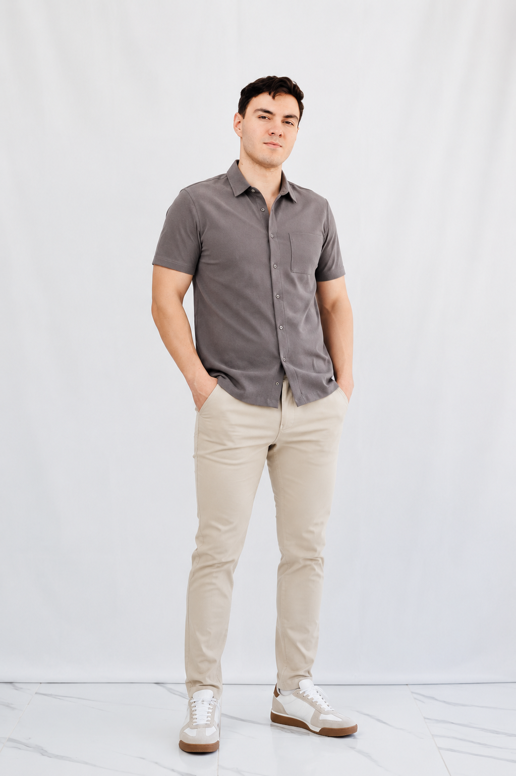 CAMISA TELA BOSTON DB – Elegancia Minimalista
