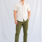 CAMISA DE LINO CUELLO MAO DB – Sofisticación Natural