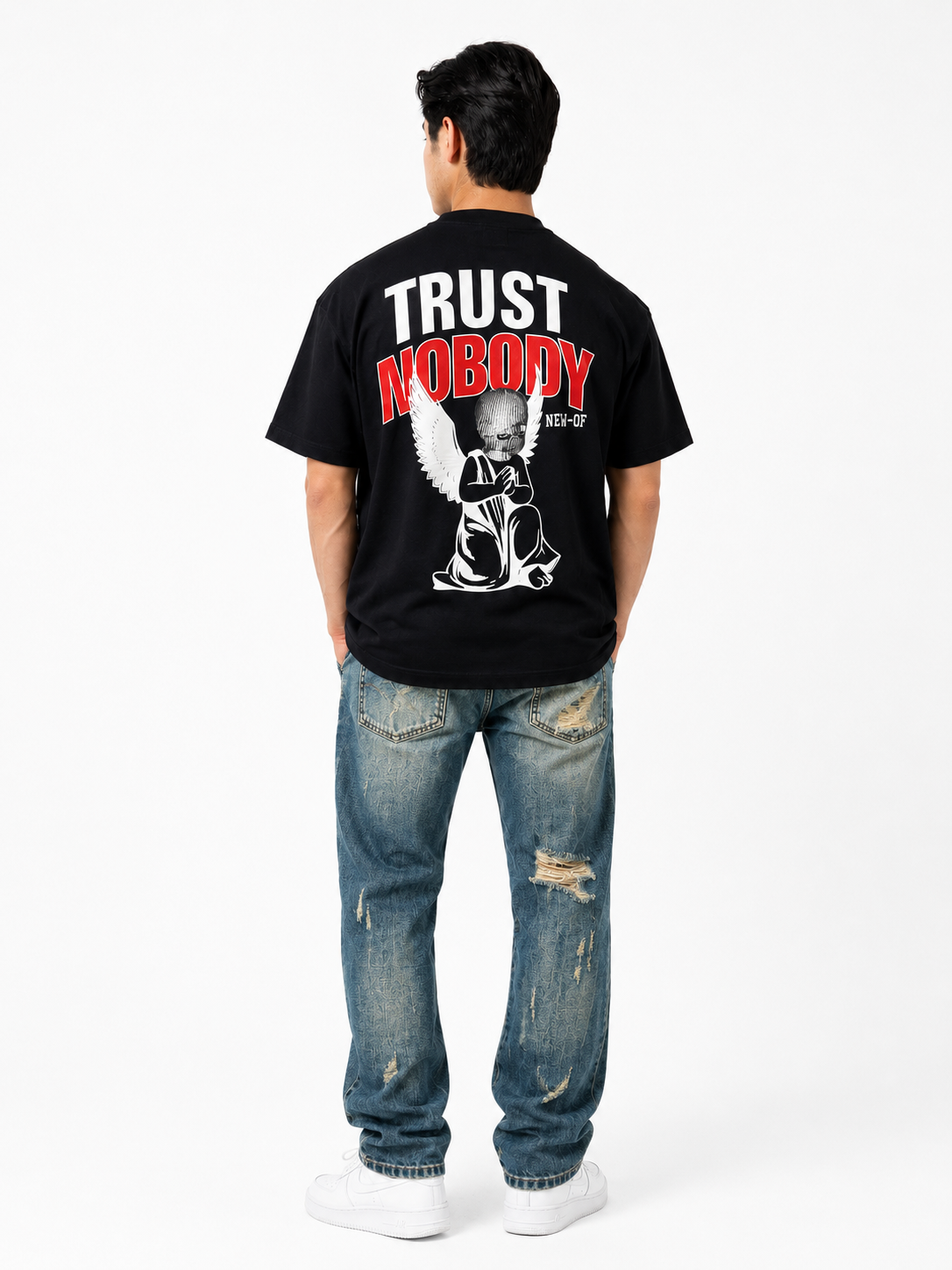 PLAYERA OVERSIZE TRUST NOBODY