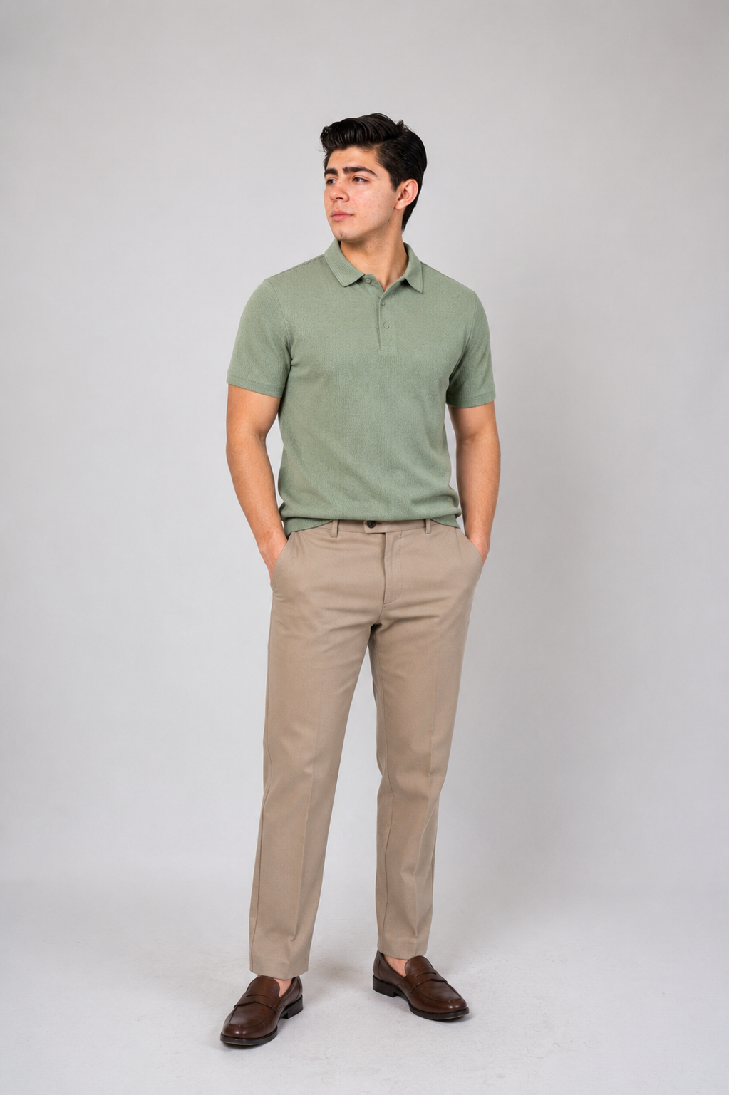 Playera Polo Aureo