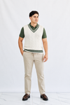 CHALECO BEIGE DB