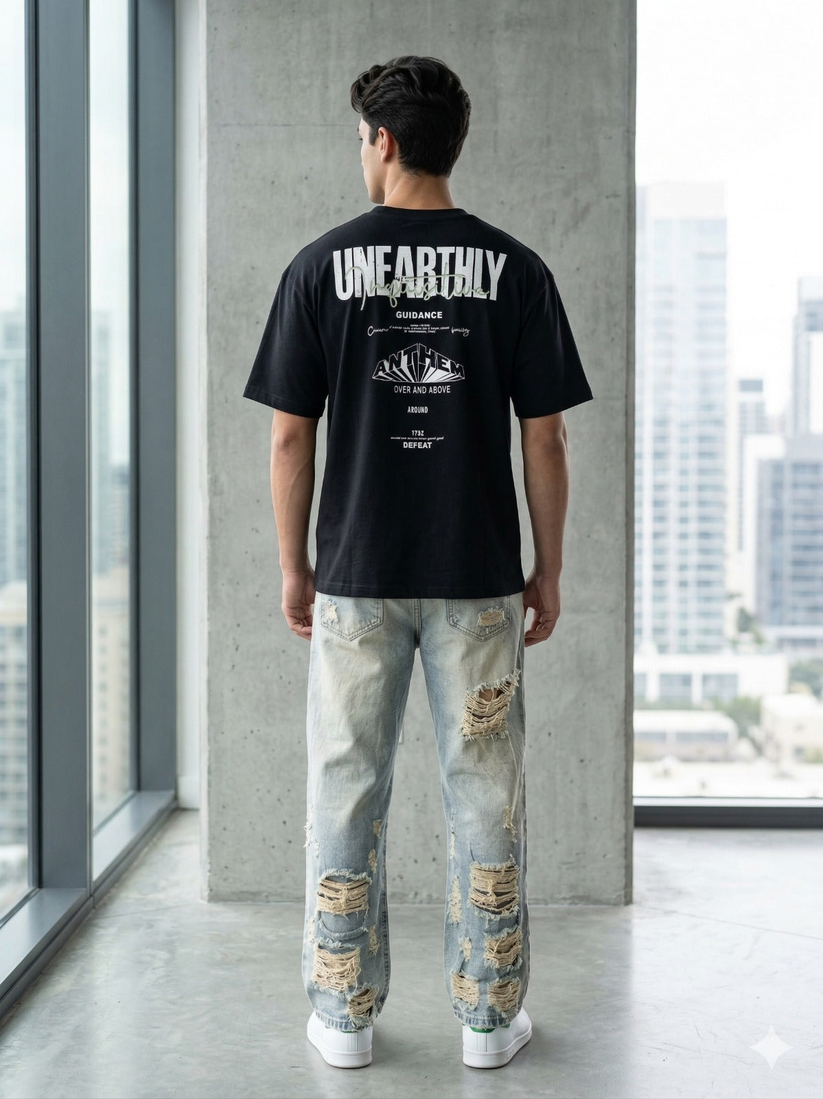 Playera Oversize Guidance – Estilo con Dirección