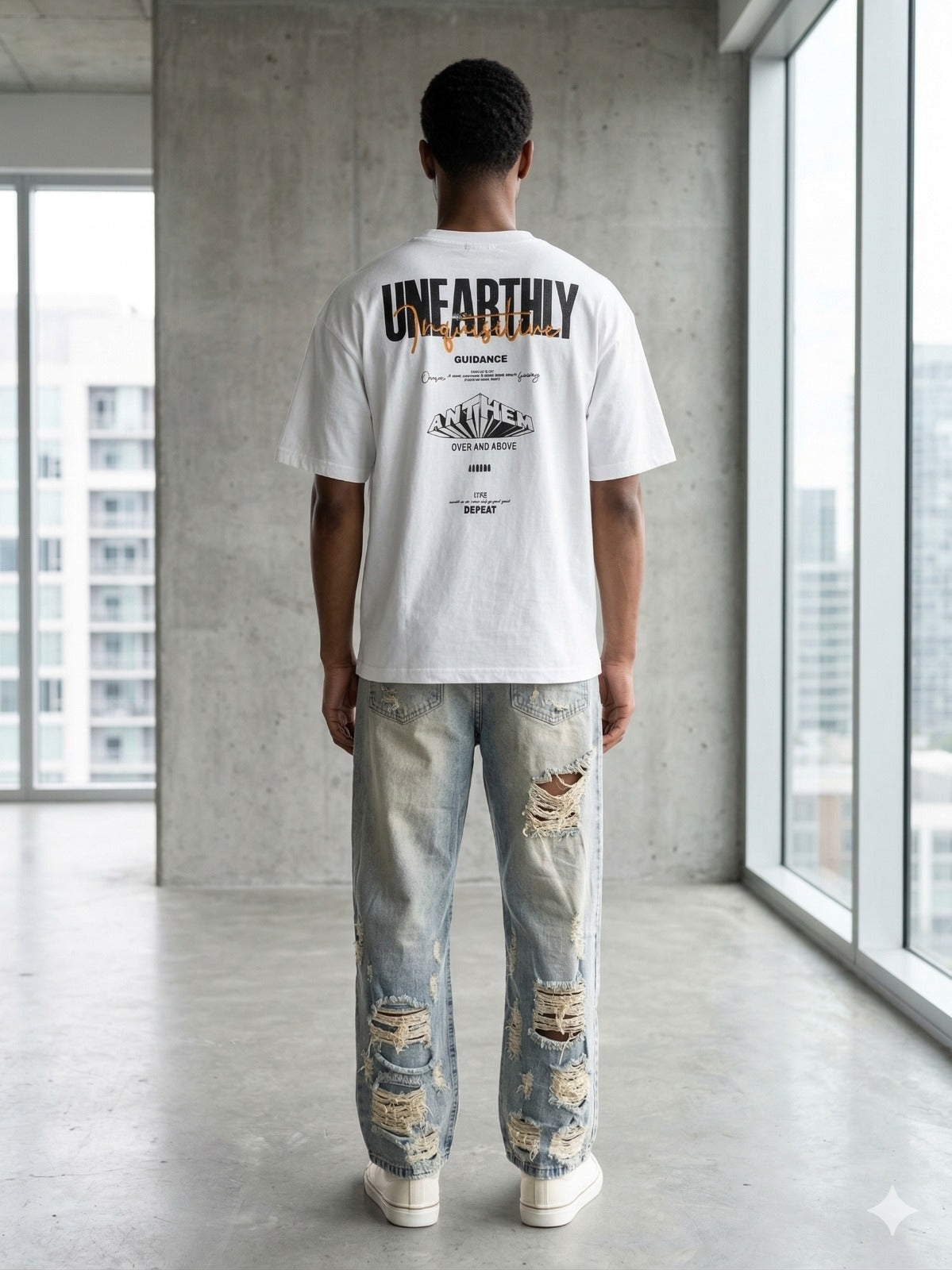 Playera Oversize Guidance – Estilo con Dirección
