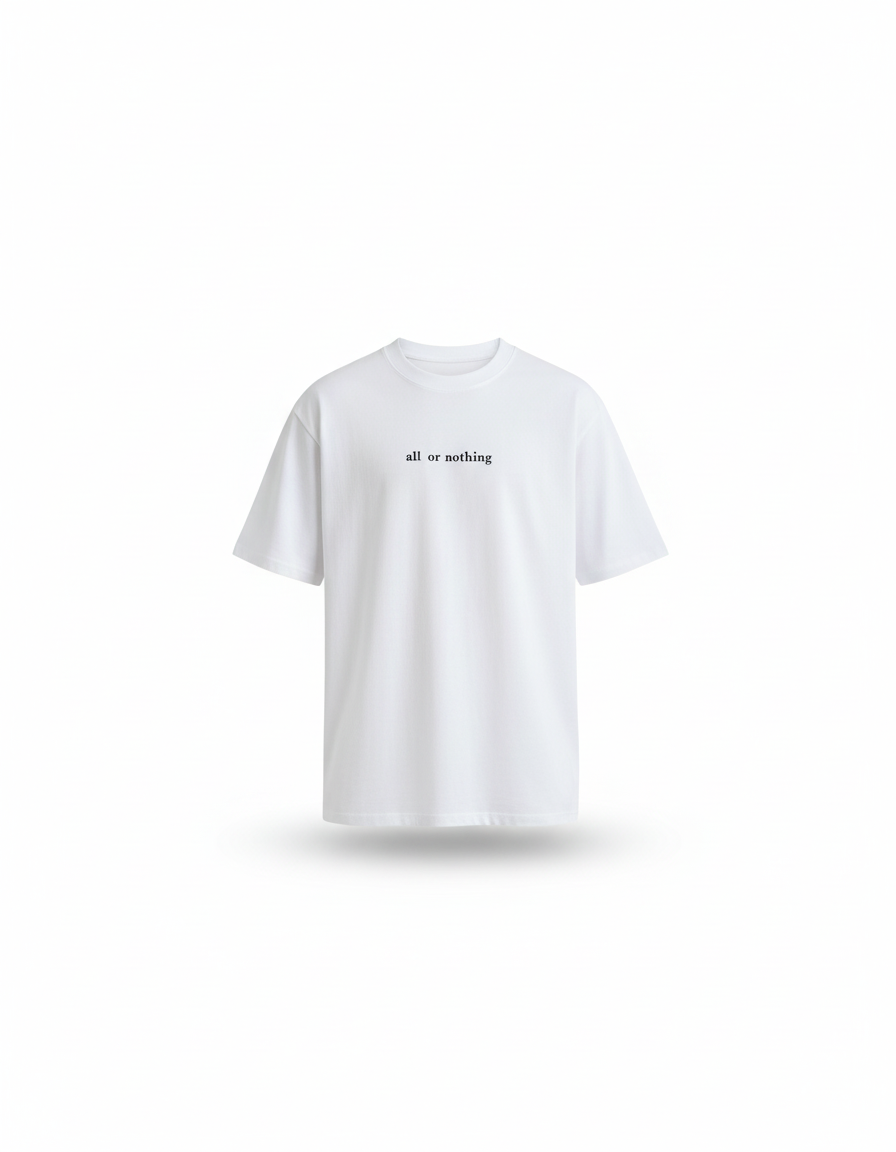 Playera Over All or Nothing