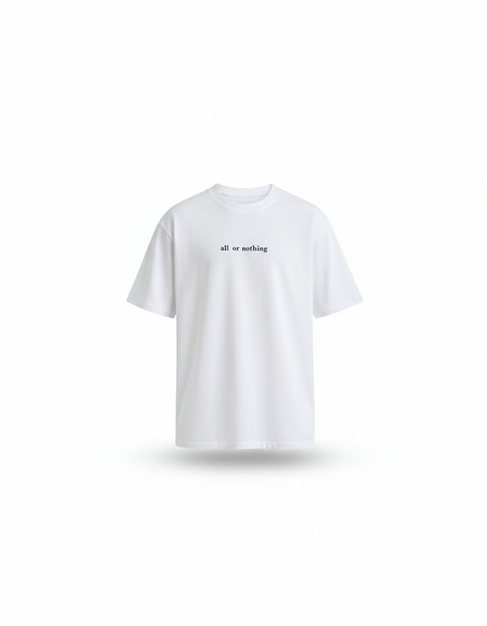 Playera Over All or Nothing