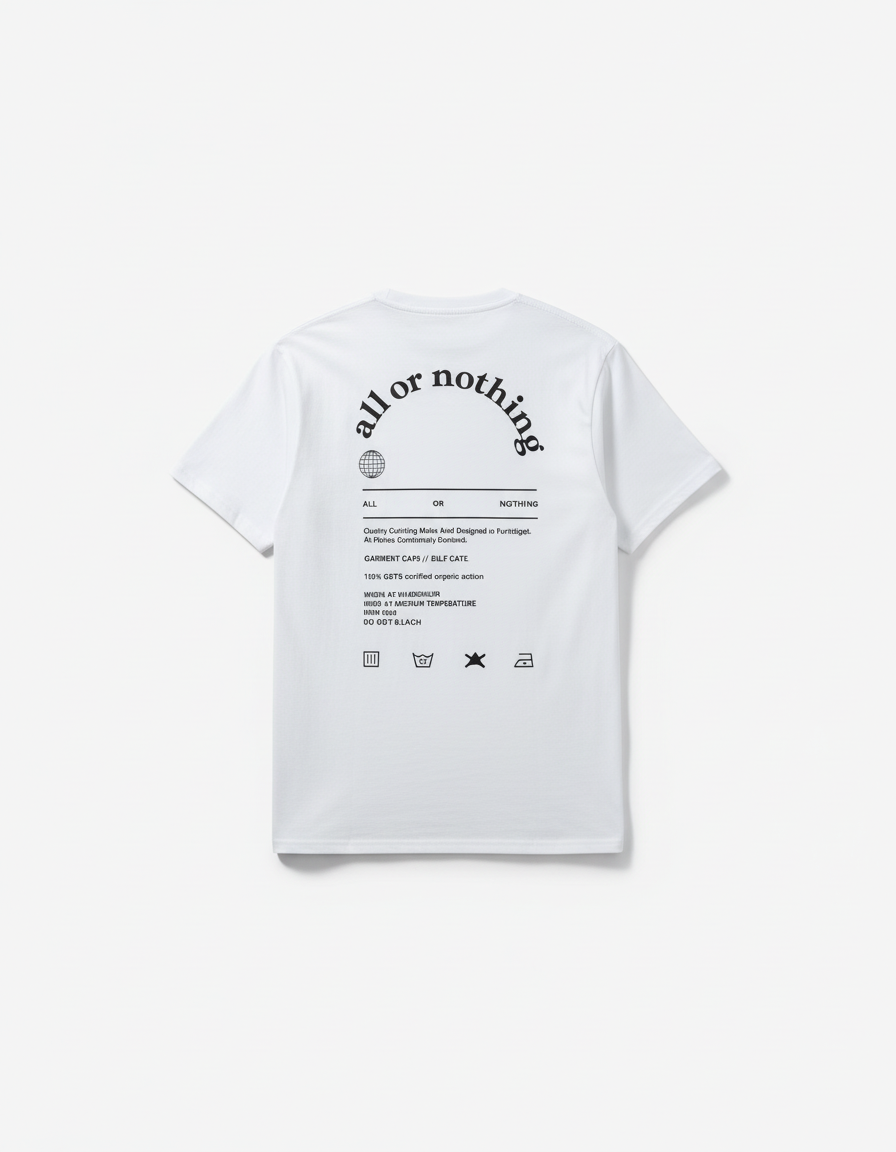 Playera Over All or Nothing