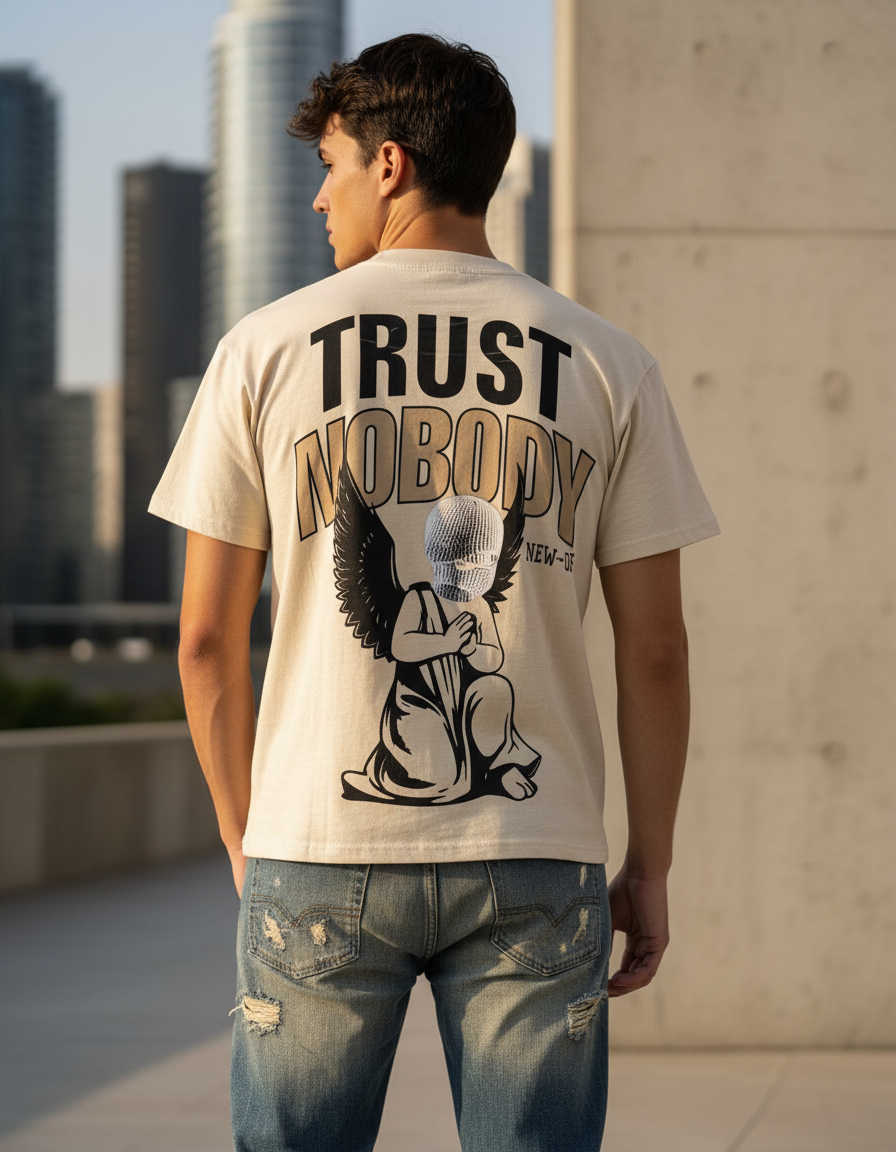 PLAYERA OVERSIZE TRUST NOBODY