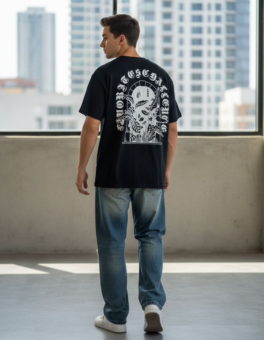 PLAYERA OVERSIZE  PLANTS