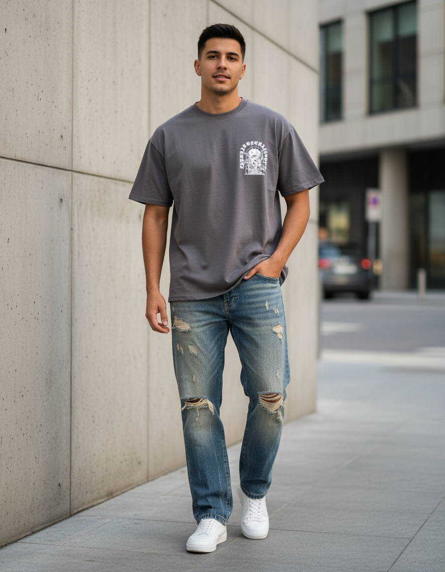 PLAYERA OVERSIZE  PLANTS