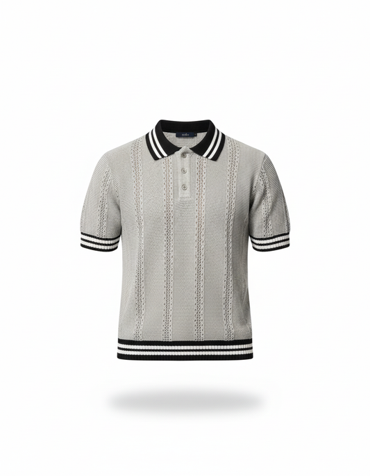 Polo Siena Knit DB – Elegancia Clásica con Toque Moderno