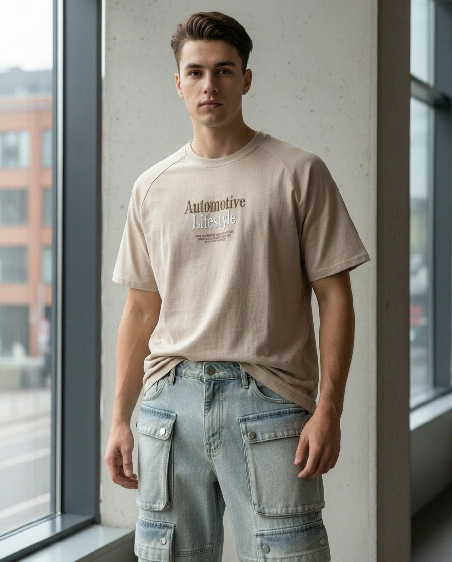 Playera Automotive Oversize