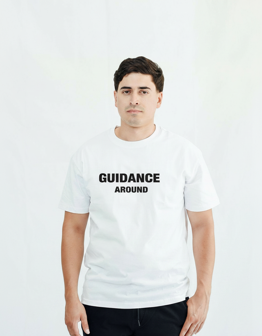 Playera Oversize Guidance – Estilo con Dirección