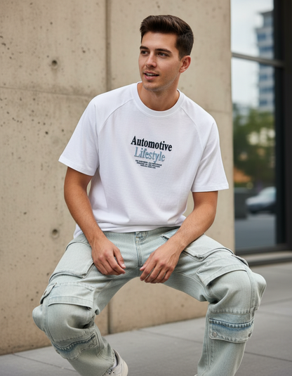 Playera Automotive Oversize