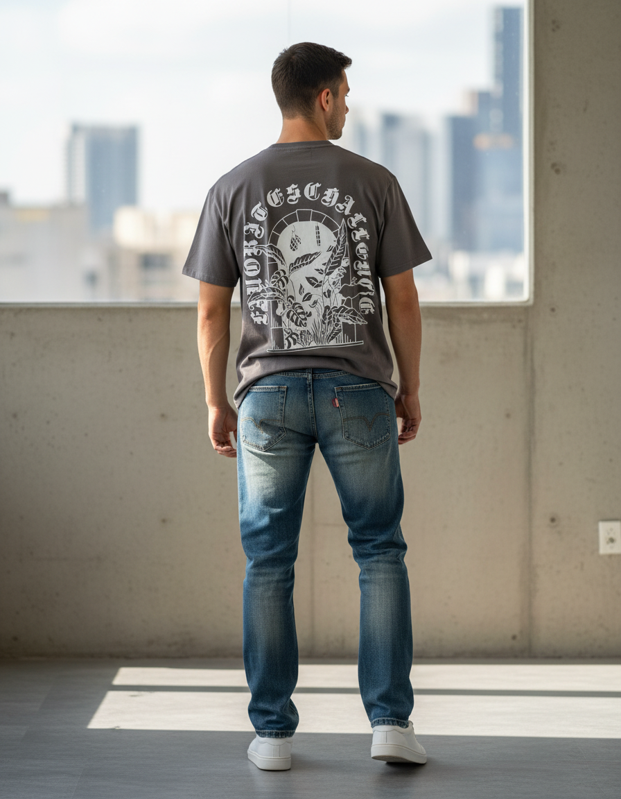 PLAYERA OVERSIZE  PLANTS
