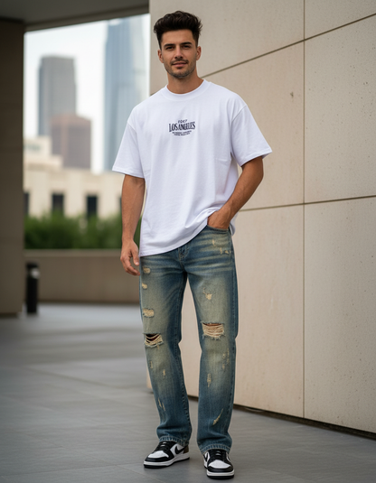 PLAYERA OVERSIZE LOS ANGELES