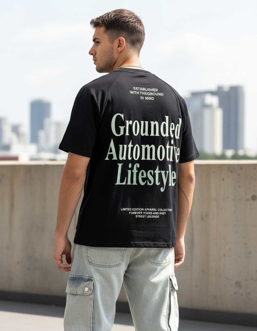 Playera Automotive Oversize