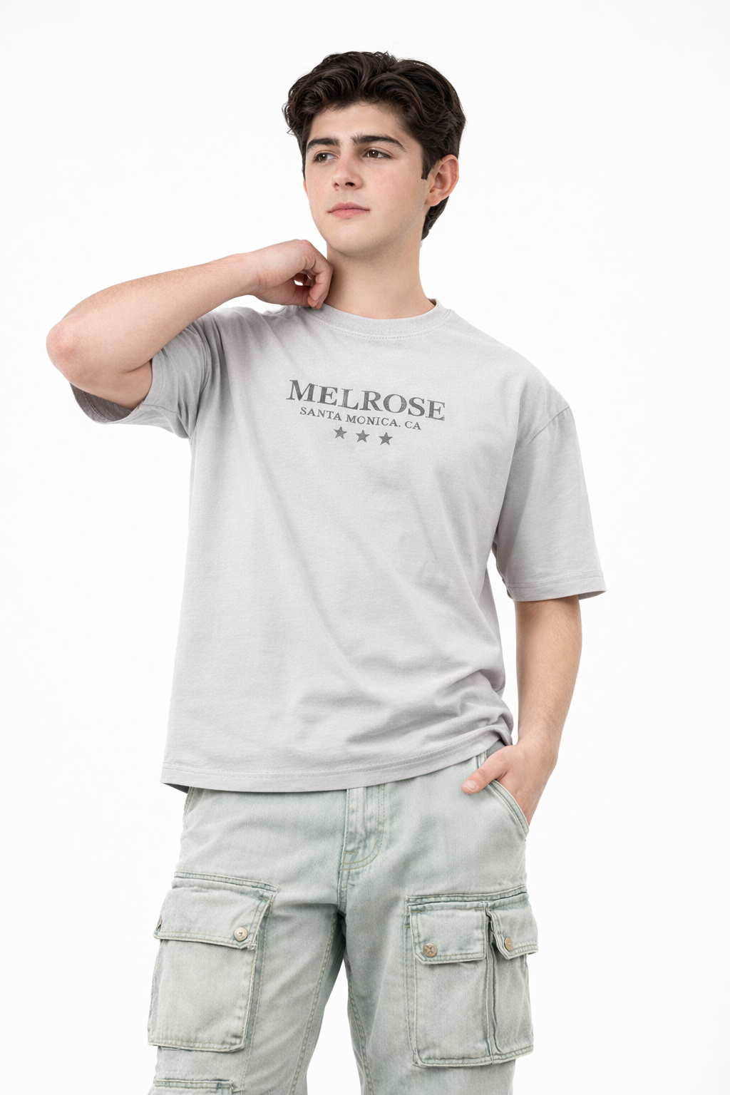 Playera Melrose Oversize – Estilo Urbano y Comodidad Premium